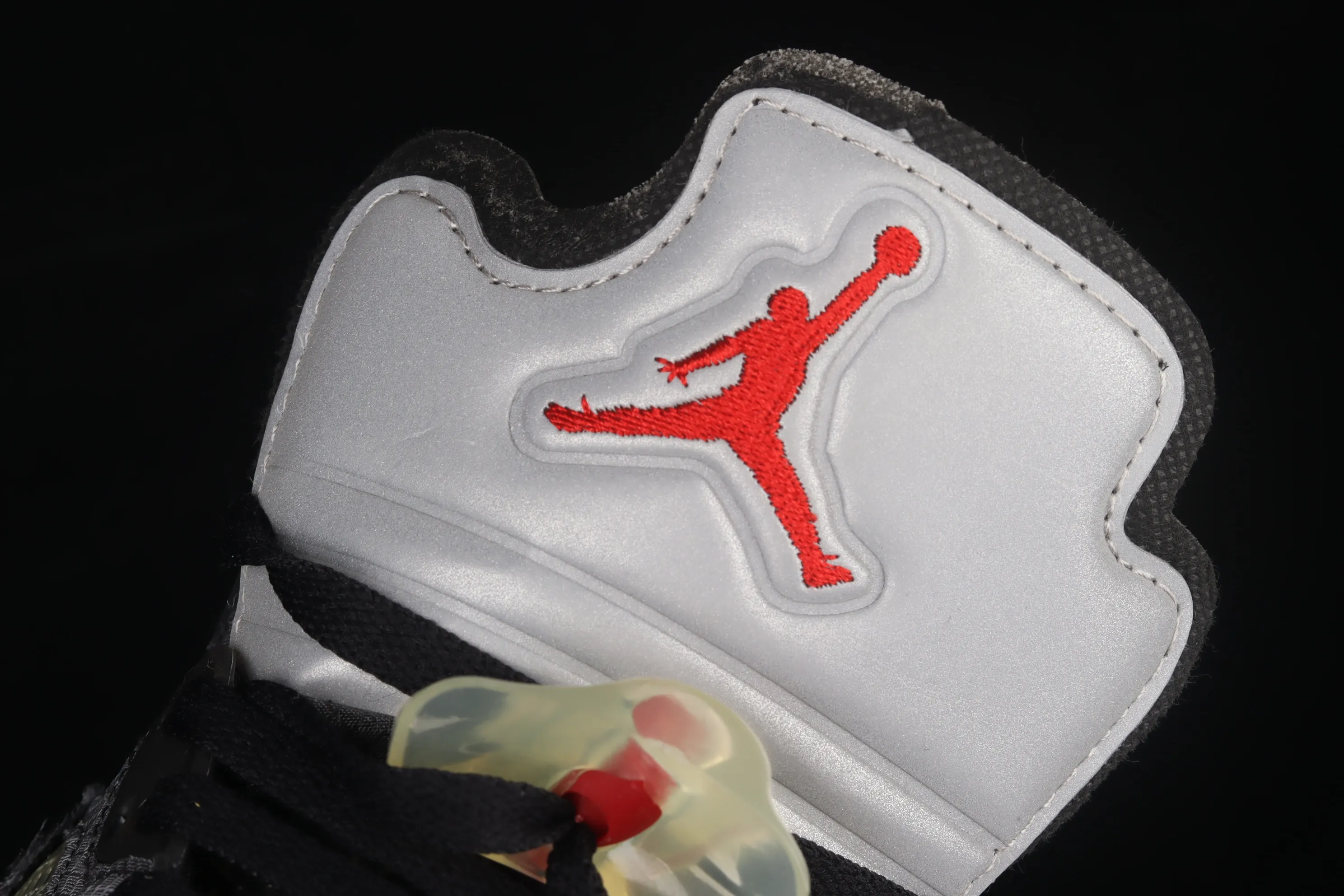 All Categories Air Jordan Jordan Series Basketball Shoes Air Jordan 5 G Version OF x Air Jordan 5 AJ5 Joe 5 Black Sail 3M Reflective Basketball Shoes CT8480-001